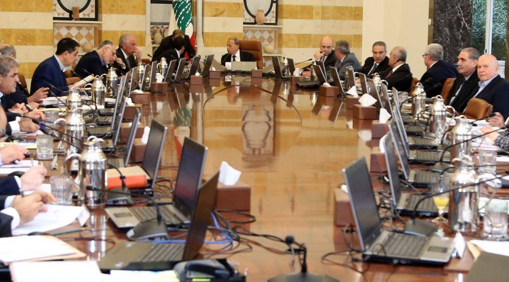 تعليقات الوزراء قبل جلسة مجلس الوزراء المنعقد في بعبدا