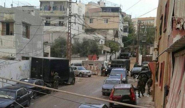 حريق في منطقة الفيلات في صيدا