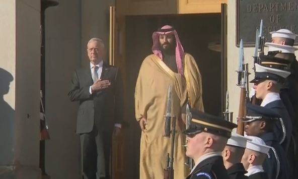 بعد لقائه ترامب.. بن سلمان يصل إلى البنتاغون