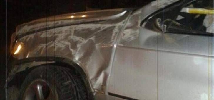 الدفاع المدني: جريحان إثر حادث سير في الحلانية بالبقاع