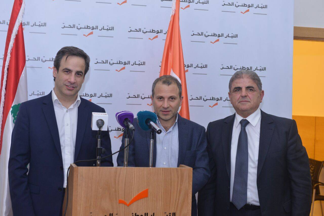 باسيل استقبل رئيس حركة الاستقلال