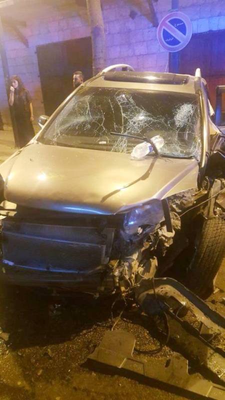 بالصورة..3 جرحى بحادث سير في ذوق مكايل