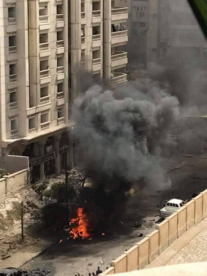 الفيديو الأول لانفجار الأسكندرية