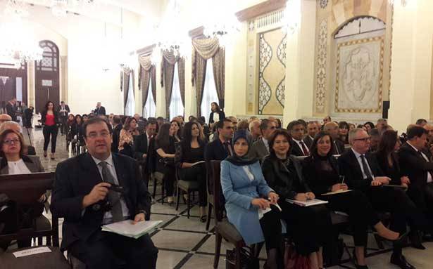 مُؤتمر عن الشراكة اللبنانيّة ــ الفرنسيّة لتحديث الإدارة
عز الدين : ميزة لبنان تكمن في موارده البشريّة
فوشيه : مُؤتمر سيدر يهدف للخوض في إصلاحات أساسيّة