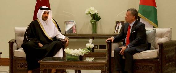 ملك الأردن والأمير تميم اعادا علاقة قطر والأردن