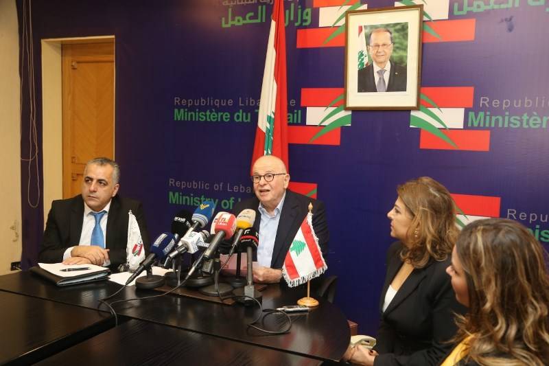 كبارة عدد انجازات وزارة العمل:قطعنا المسافة الأطول لتحقيق مشروع قانون التقاعد والعجز والوفاة