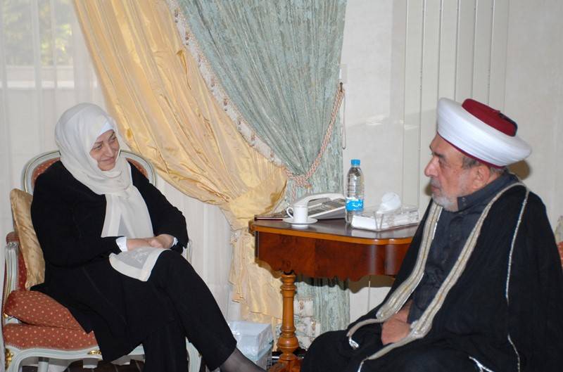 الحريري استقبلت المفتي سوسان ووفدا من عائلات محكومي أحداث عبرا