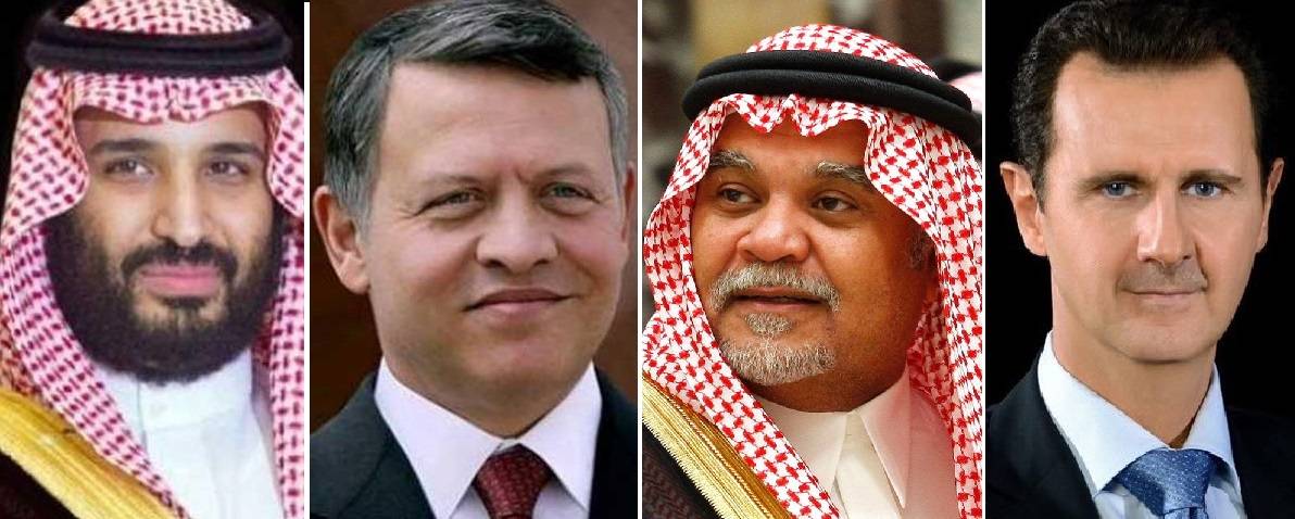 ما سبب ارسال ملك الاردن مدير المخابرات بسرعة الى الاسد