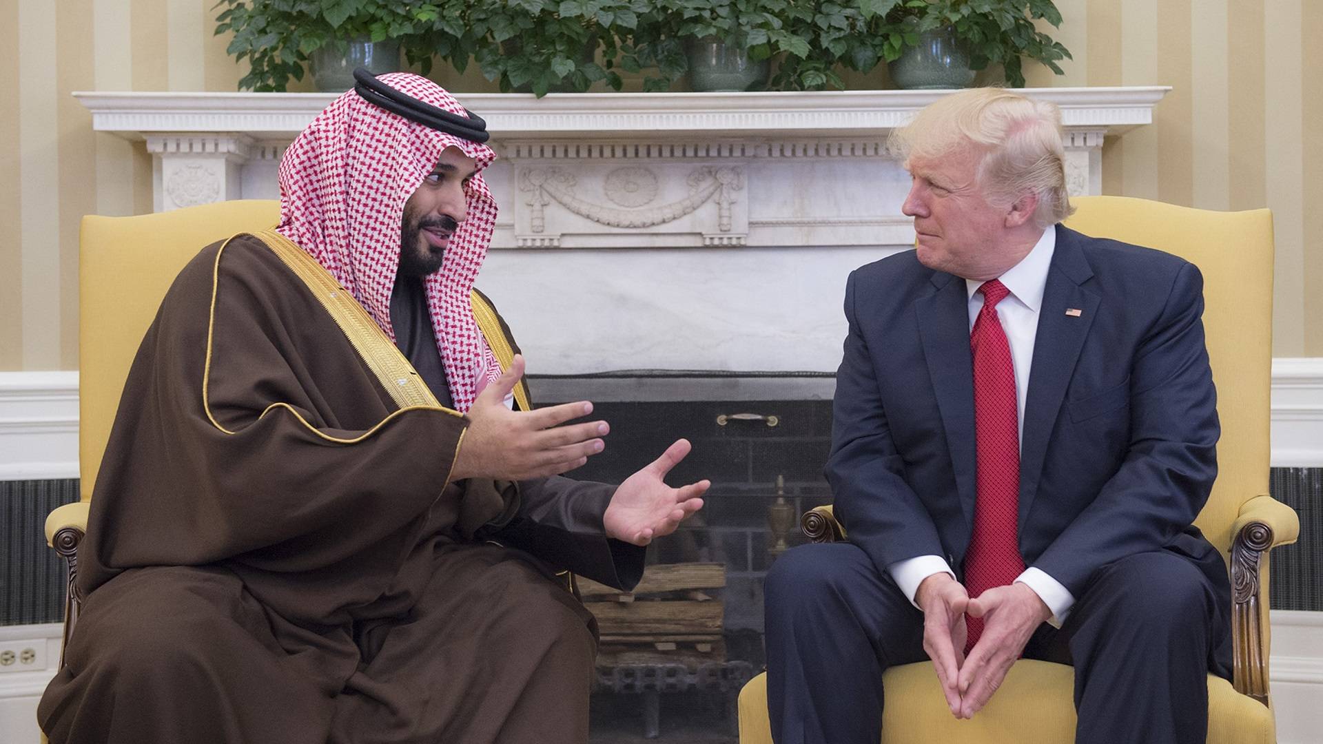 بن سلمان يعود من الولايات المتحدة بـ