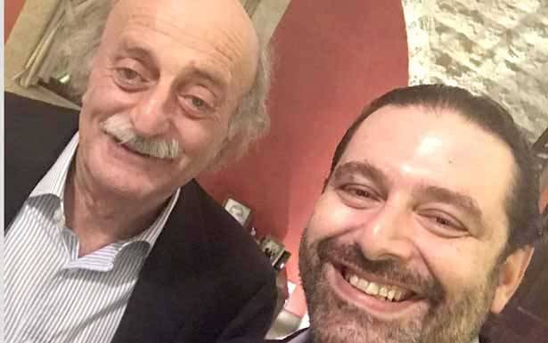 الحريري وجنبلاط اتفقا على ابقاء التحالف بينهما في زحلة