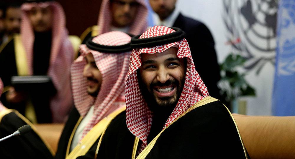 صورة عفوية للأمير محمد بن سلمان