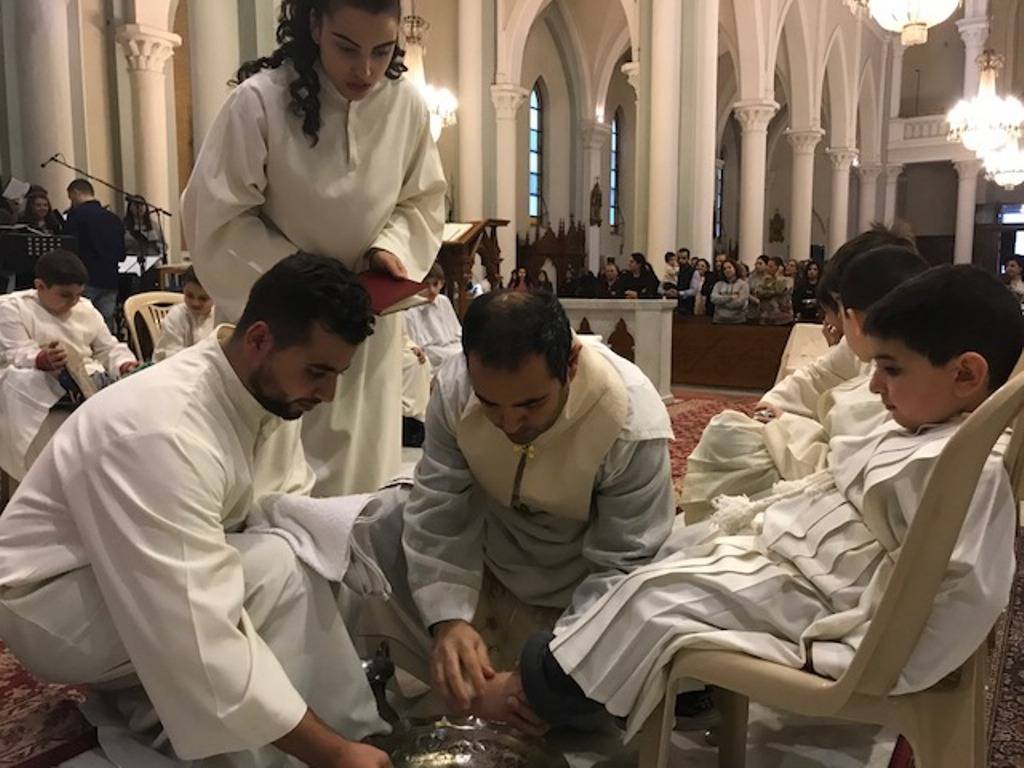 بو جوده ترأس رتبة الغسل في كنيسة مار مارون بطرابلس: التواضع من أهم الفضائل المسيحية