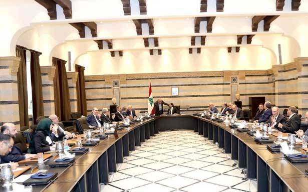 جلسة ناشطة لمجلس الوزراء
... وحمادة يتحفظ عن سفر باسيل