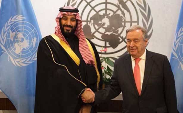 «تعهد سخي» من بن سلمان و«ابن زايد» للامم المتحدة