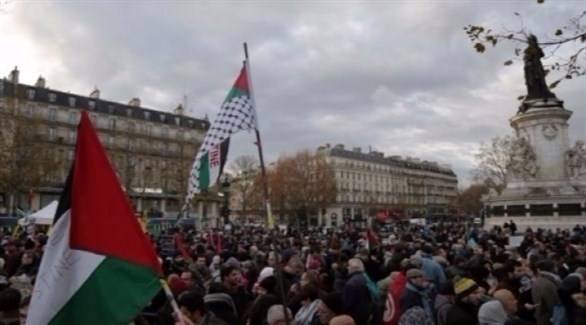 مظاهرات في فرنسا تطالب إسرائيل بوقف قتل الفلسطينيين
