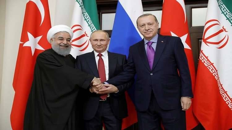 روحاني يقصد تركيا إلى قمة ثلاثية تجمعه ببوتين وأردوغان