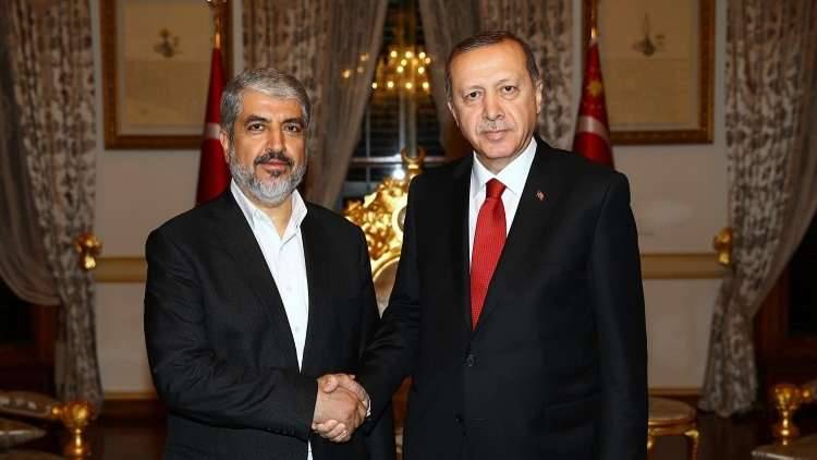 خالد مشعل يشيد بسيطرة الأتراك على عفرين