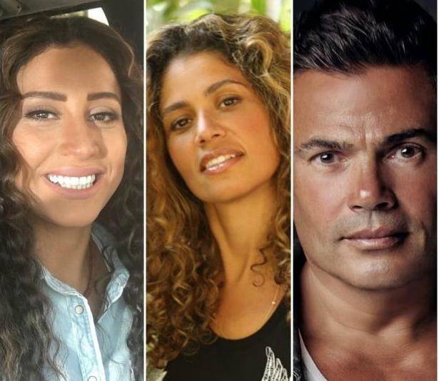 زوجة عمرو دياب تخرج عن طورها: اتصلت بدينا الشربيني وتشاجرت معها!