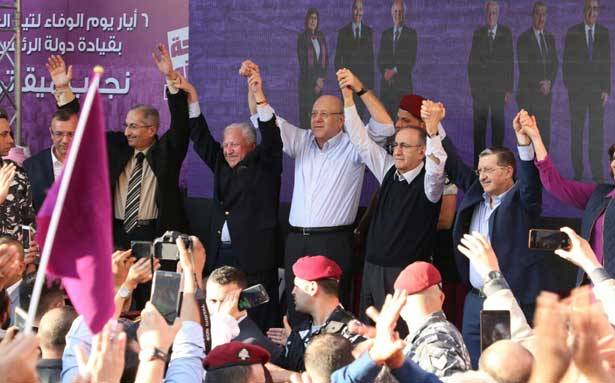 مهرجان شعبي لـ«لائحة العزم» في طرابلس