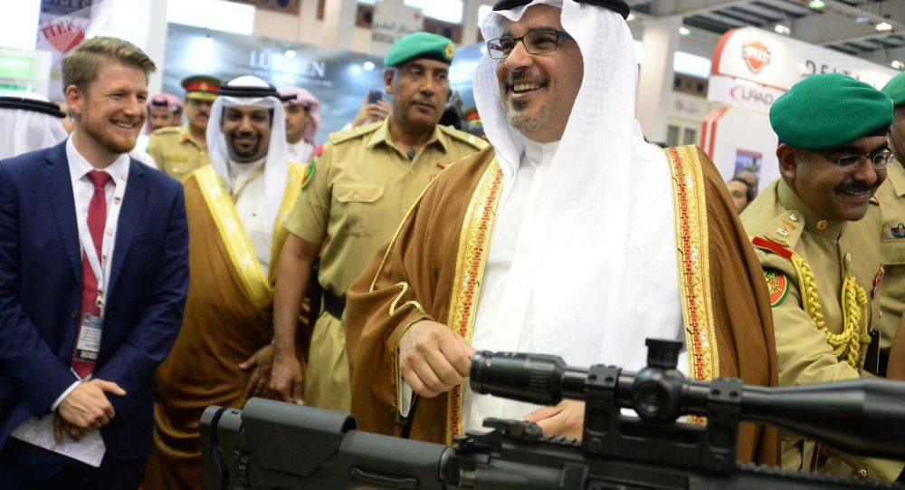 ولي العهد البحريني: منشأة الإسناد البحري البريطانية دليل دعمنا للتحالف الدولي