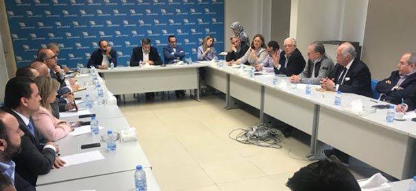 لقاء للائحة المستقبل لبيروت مع دياب وشهاب
