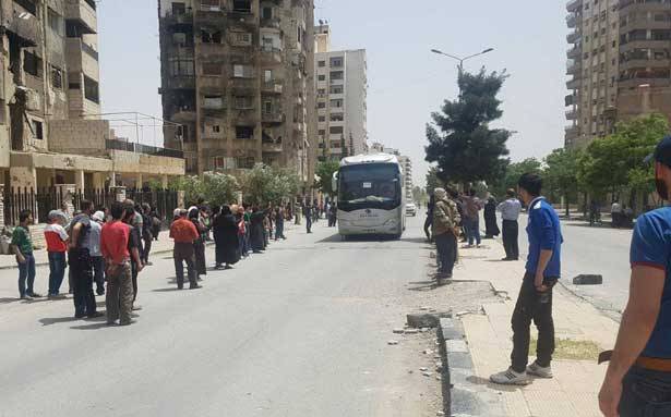 روسيا : سننهي اجلاء مسلحي الغوطة خلال ايام