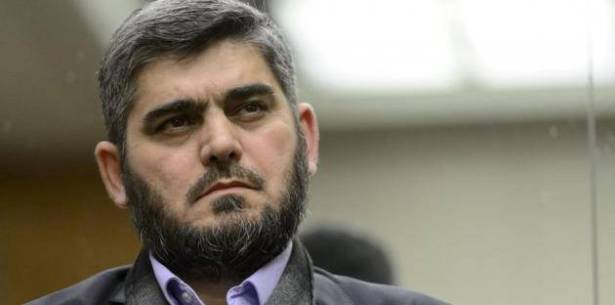 محمد علوش قائد جيش الإسلام مازال في دوما