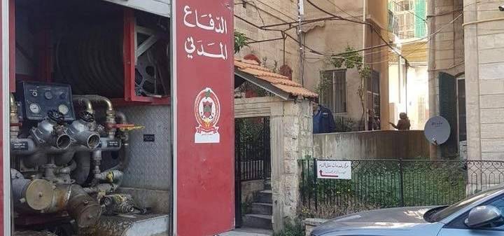 الدفاع المدني: إخماد حريق شب داخل بنك الدم في زحلة