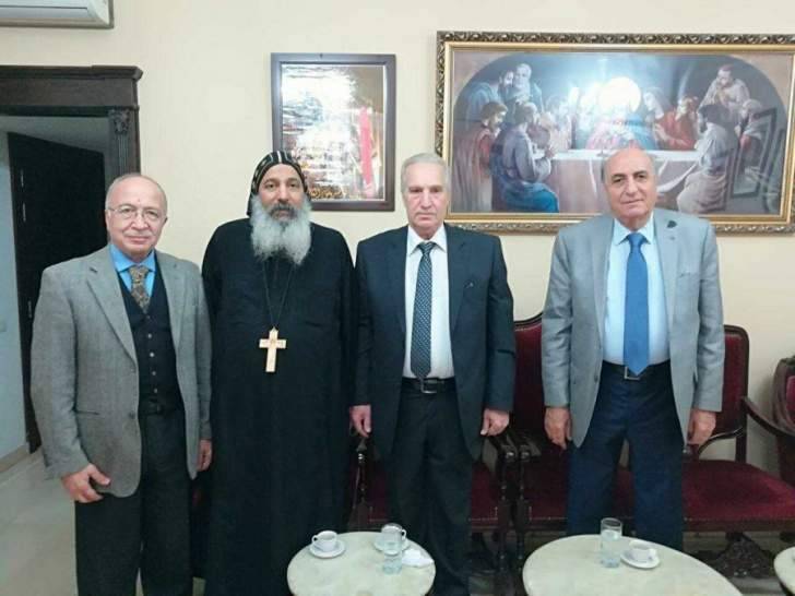 وفد من المرابطون زار الأب الأورشليمي للتهنئة بمناسبة الأعياد