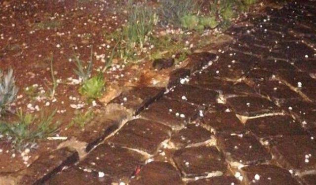 أمطار في عكار وحبات برد في وادي خالد