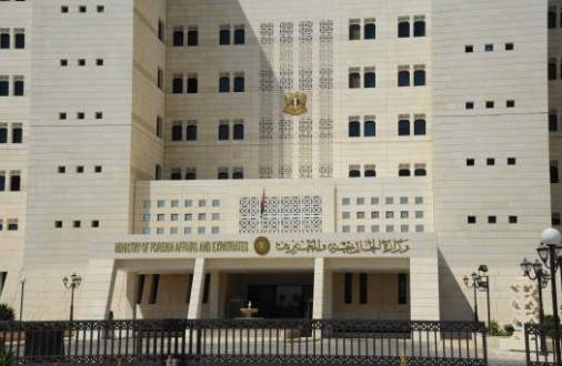 الخارجية السورية: لانستغرب مثل هذا التصعيد الأرعن من نظام كنظام الولايات المتحدة