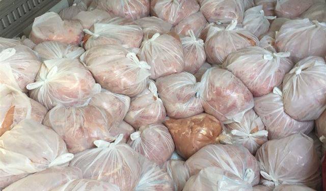 ضبط شاحنة محملة بلحوم الدجاج الفاسد