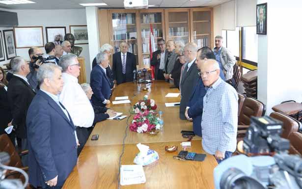 وقفة تضامنيّة لنقابة المحرّرين مع الصحافيين الفلسطينيين
الياس عون : آن الأوان ليفيق الضمير العالمي من سباته
