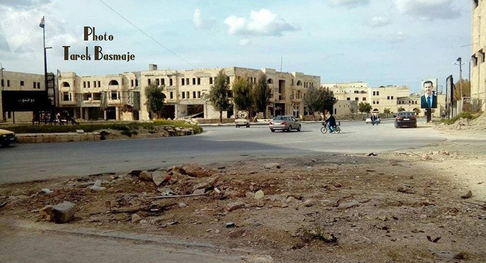 بدء تصوير فيلم سينمائي جديد في مدينة حلب السورية (فيديو)
