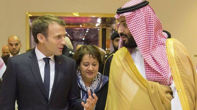 6 مليارات دولار من محمد بن سلمان الى الرئيس ماكرون للمشاركة بضرب سوريا