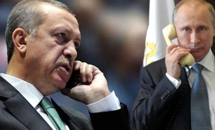 اتصالٌ هاتفي مسائي بين بوتين وأردوغان.. هذا ما دار بينهما