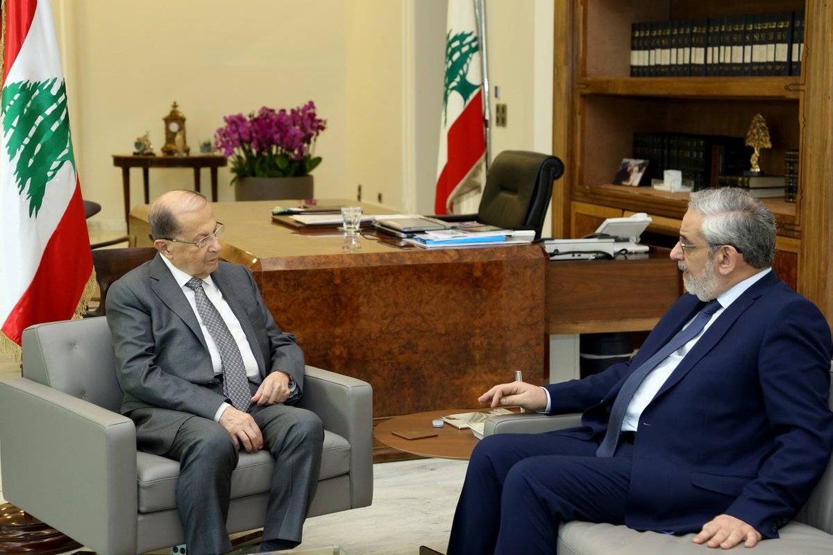 الرئيس عون استقبل الامين العام لحزب الطاشناق النائب هاغوب بقرادونيان