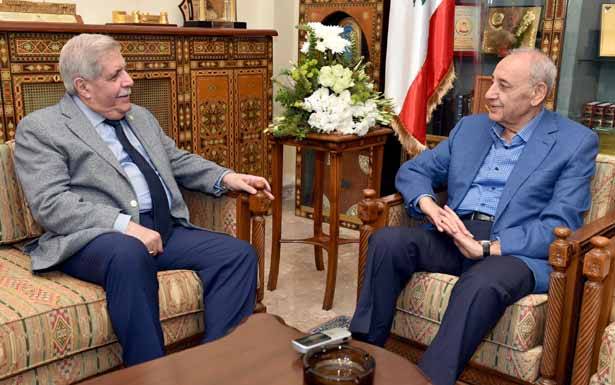 بري عرض التطوّرات مع زواره