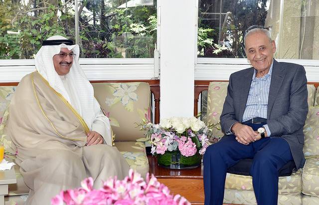 بري عرض الاوضاع مع سفير الكويت تيمور جنبلاط: دولته ضمانة الإستقرار والتوازن والطائف