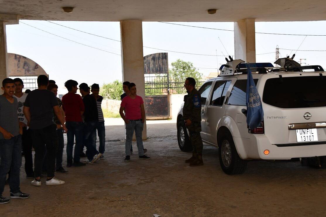الكتيبة الاسبانية في اليونيفيل قدمت ارشادات للشباب في الجنوب للتوعية على سلامة استعمال الانترنت