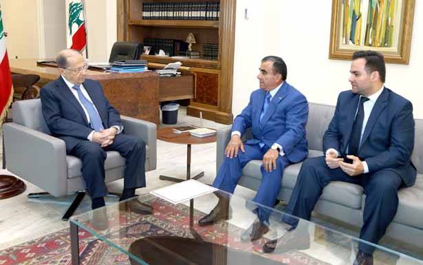 افتتح مُؤتمر «المساواة في الديموقراطيّة» مُؤكّداً أن «غياب المحاسبة أدّى الى استشراء الفساد»
عون لرئيس أساقفة نيويورك : الضغط الإسرائيلي
على بقيّة الأديـــان سيزداد إذا نُقلت السفارة الأميركيّة الى القدس