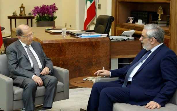 يفتتح اليوم أعمال مُؤتمر «المساواة في الديموقراطيّة»
عون عرض وبقرادونيان الأوضاع