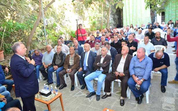 وفد من التقدّمي جال في إقليم الخروب
تــرو : يُريدون الوصول على أكتافنا
تحت شعار أن برجا غير مُمثلة