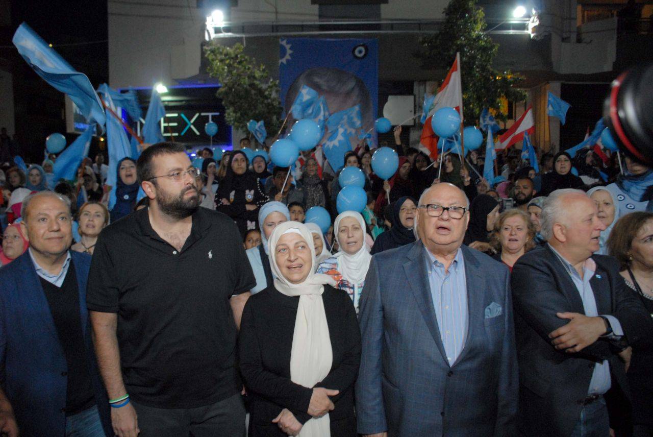بهية الحريري من عبرا: صيدا سيدة نفسها  وستجعل 6 أيار درسا لمن يتجرأ على كسر ارادتها