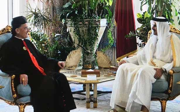 الراعي ثمن مُبادرة قطر بتقديم أرض
لبناء أول كنيسة للموارنة في الدول العربيّة