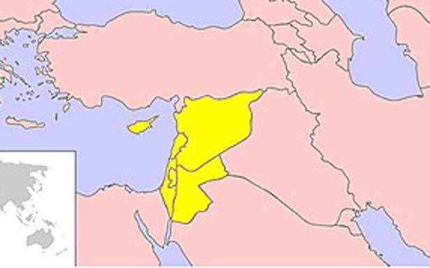 شكل الصراع في شرق المتوسط