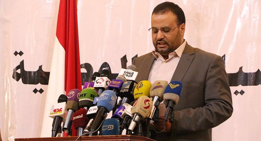 شاهد لحظة قصف مقاتلات التحالف لصالح الصماد (فيديو)
