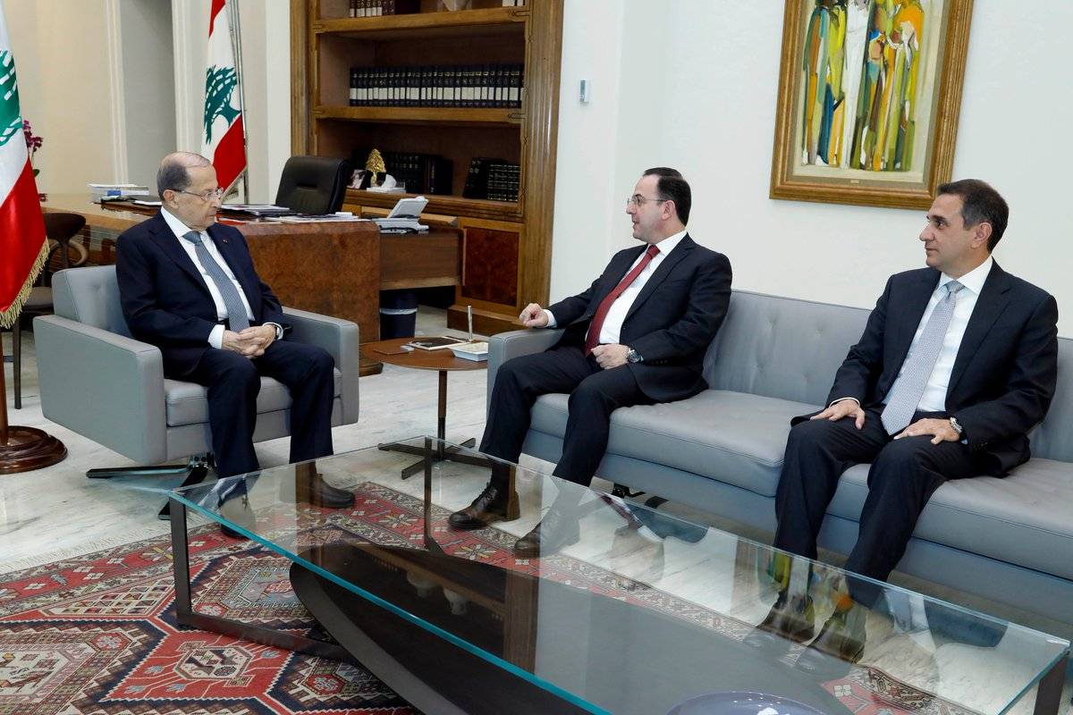 الرئيس عون اطلع من وزير السياحة على التحضيرات الجارية لانعقاد مؤتمر visit Lebanon 2018