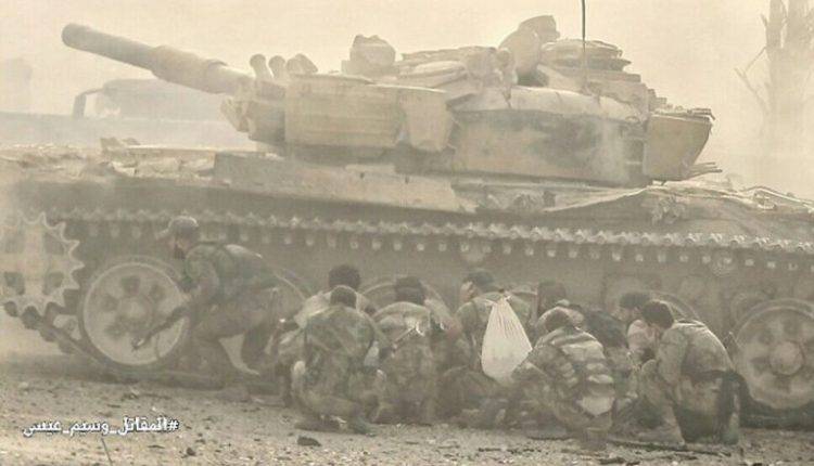 الجيش السوري يقطع الإمداد عن داعش في الحجر الأسود بدمشق