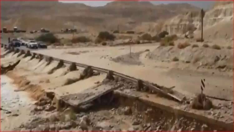 مصرع 9 أشخاص وفقدان آخرين بسبب فيضانات في فلسطين المحتلة (إسرائيل)